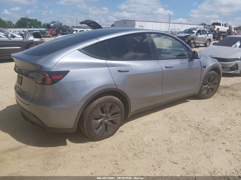 2025 Tesla Model y VIN 7SAYGDED9SA356792 IAAI salvage auction — FRONT END, Salvage (Georgia), sold $14,800 on 2026-07-09 (photo 4)