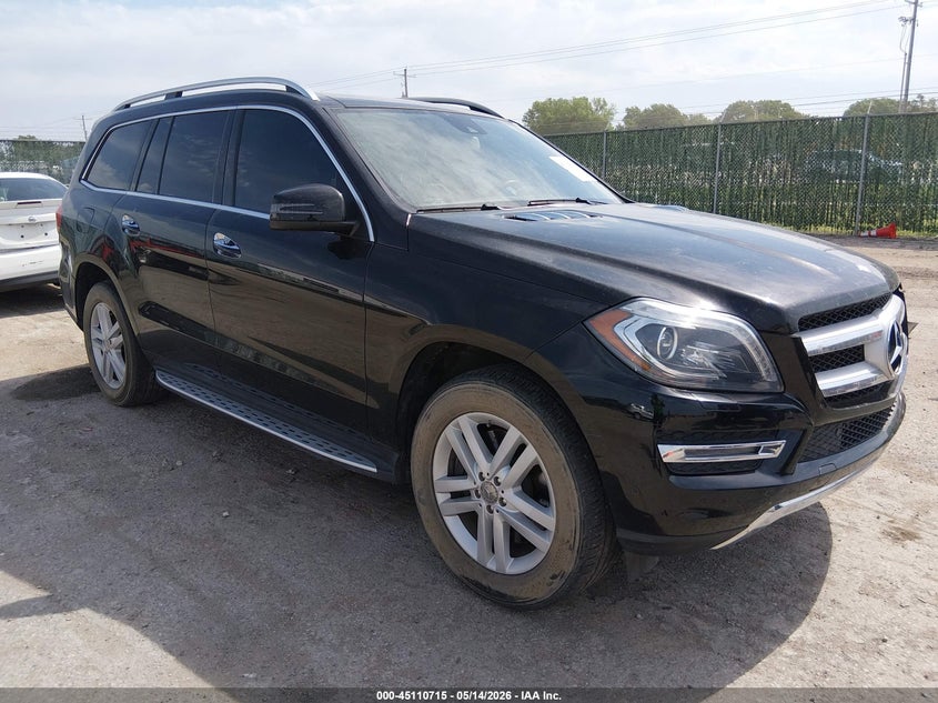 2013 Mercedes-benz Gl-klasse VIN 4JGDF7CE7DA220571 IAAI salvage auction — HAIL, Salvage (Kansas), sold $2,200 on 2026-07-10 (photo 1)
