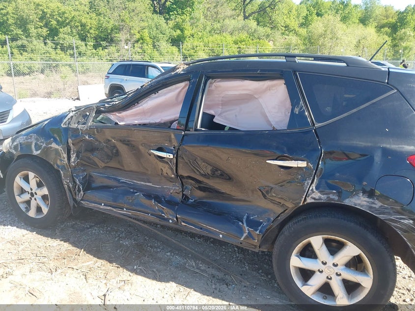 2010 Nissan Murano VIN JN8AZ1MW6AW118054 IAAI salvage auction — ROLLOVER, Salvage (Illinois), sold $250 on 2026-07-15 (photo 6)