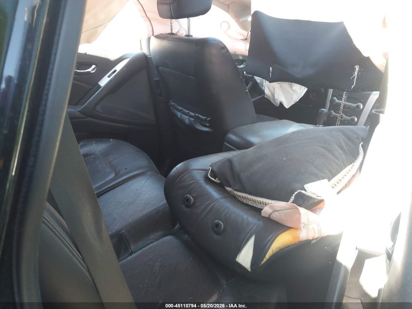 2010 Nissan Murano VIN JN8AZ1MW6AW118054 IAAI salvage auction — ROLLOVER, Salvage (Illinois), sold $250 on 2026-07-15 (photo 8)