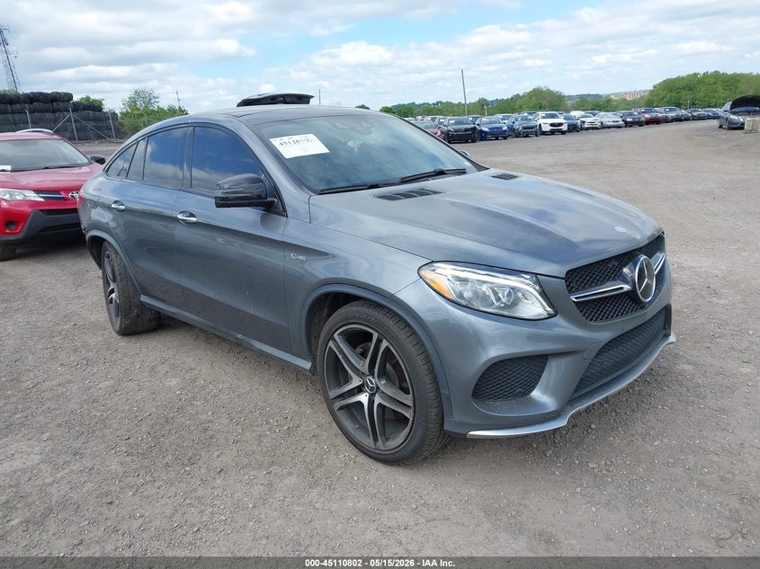 2017 Mercedes-benz Amg gle coupe VIN 4JGED6EB1HA058742 — IAAI salvage auction photo