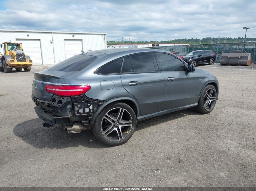 2017 Mercedes-benz Amg gle coupe VIN 4JGED6EB1HA058742 IAAI salvage auction — SUSPENSION, Salvage Title, sold $13,900 on 2026-08-23 (photo 4)