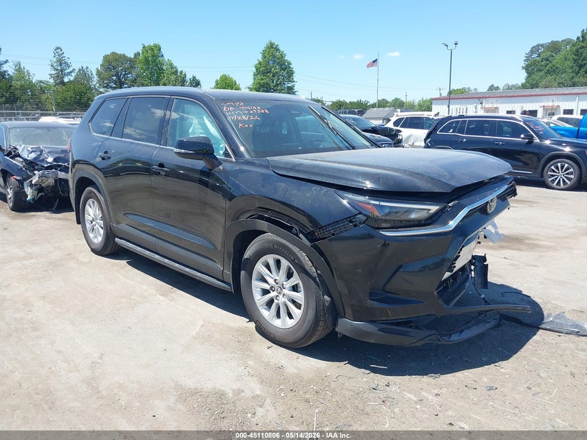 2024 Toyota Highlander VIN 5TDACAB52RS029388 IAAI salvage auction — FRONT END, Salvage (North Carolina), sold $18,100 on 2026-08-02 (photo 1)