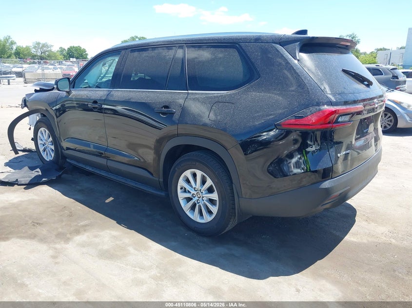 2024 Toyota Highlander VIN 5TDACAB52RS029388 IAAI salvage auction — FRONT END, Salvage (North Carolina), sold $18,100 on 2026-08-02 (photo 3)