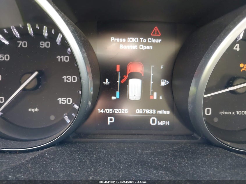 2014 Land rover Range rover sport VIN SALWR2WF4EA360308 IAAI salvage auction — FRONT END, Salvage (Louisiana), sold $4,500 on 2026-08-25 (photo 7)