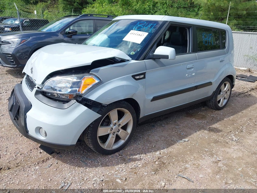 2010 Kia Soul VIN KNDJT2A27A7175104 IAAI salvage auction — FRONT END, Parts Only Bos (Minnesota), sold $350 on 2026-07-08 (photo 2)