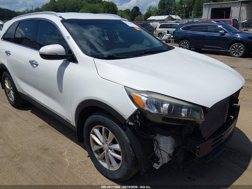 2017 Kia Sorento VIN 5XYPGDA37HG203872 IAAI salvage auction — FRONT END, Salvage (West Virginia), sold $1,750 on 2026-07-23 (photo 1)