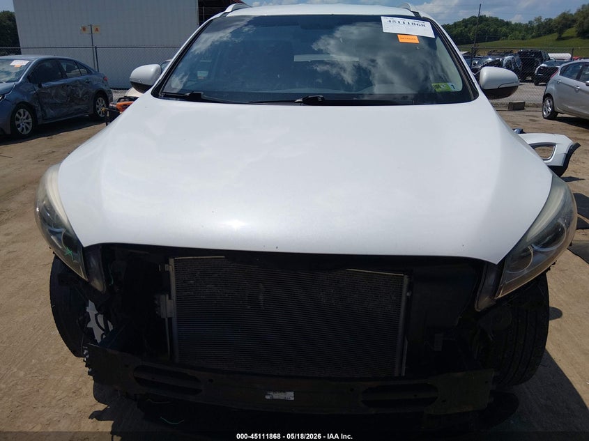 2017 Kia Sorento VIN 5XYPGDA37HG203872 IAAI salvage auction — FRONT END, Salvage (West Virginia), sold $1,750 on 2026-07-23 (photo 6)