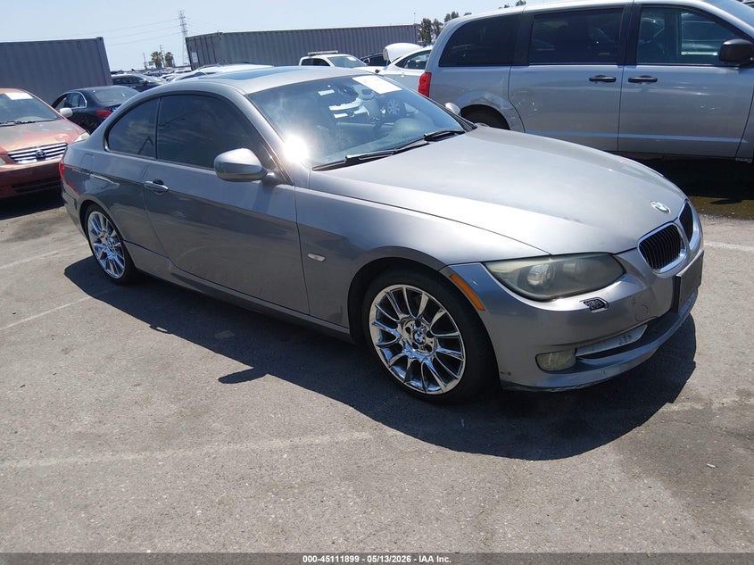 2011 BMW 3 series VIN WBAKE5C50BE429530 IAAI salvage auction — NORMAL WEAR, Clear - Dealer Only (California), sold $1,000 on 2026-07-23 (photo 1)