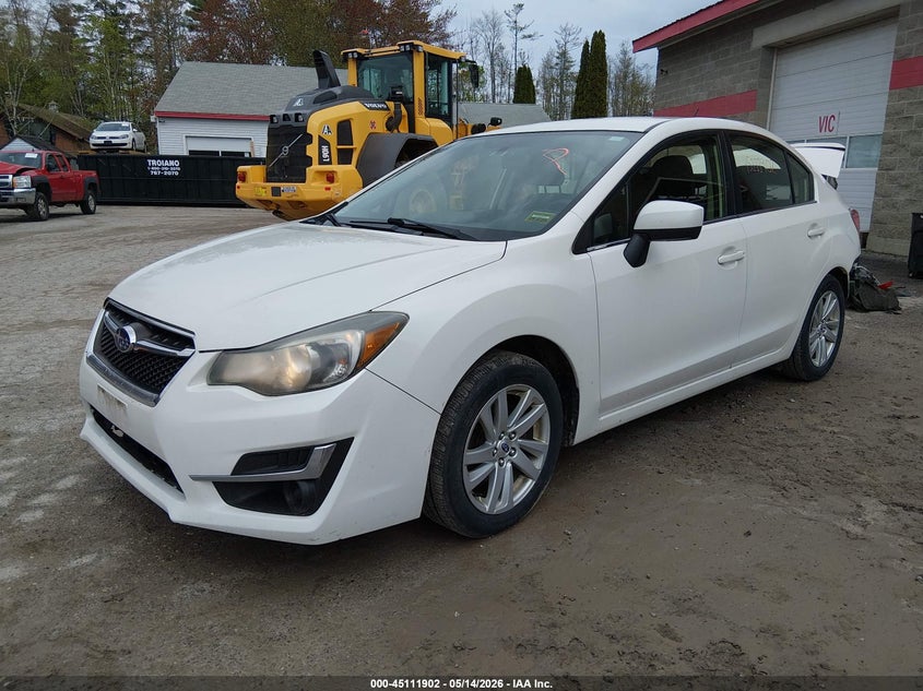 2016 Subaru Impreza VIN JF1GJAB64GH012088 IAAI salvage auction — REAR END, Salvage (Maine), sold $700 on 2026-07-20 (photo 2)