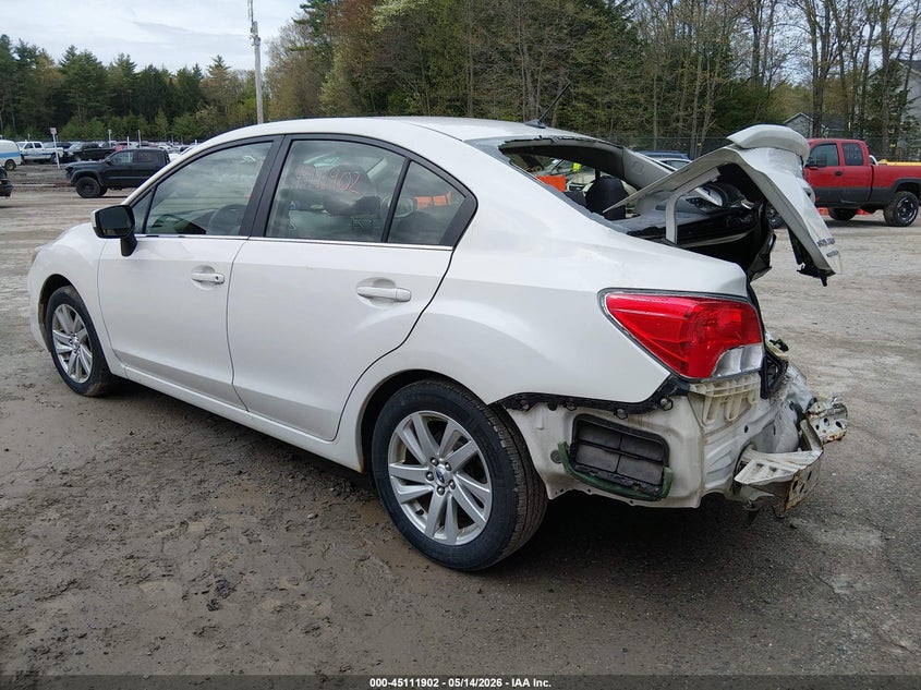 2016 Subaru Impreza VIN JF1GJAB64GH012088 IAAI salvage auction — REAR END, Salvage (Maine), sold $700 on 2026-07-20 (photo 3)