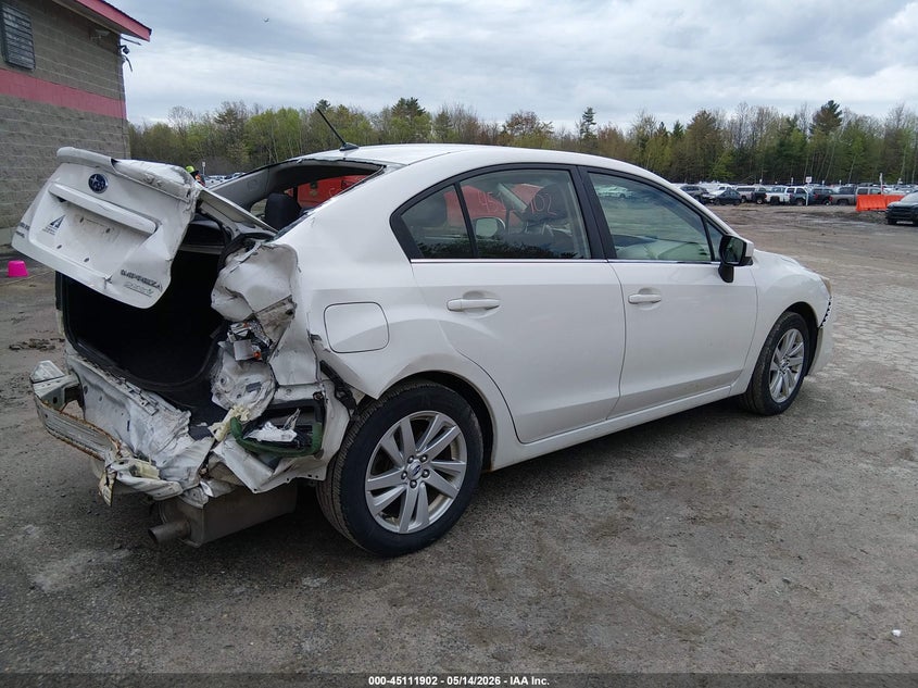 2016 Subaru Impreza VIN JF1GJAB64GH012088 IAAI salvage auction — REAR END, Salvage (Maine), sold $700 on 2026-07-20 (photo 4)