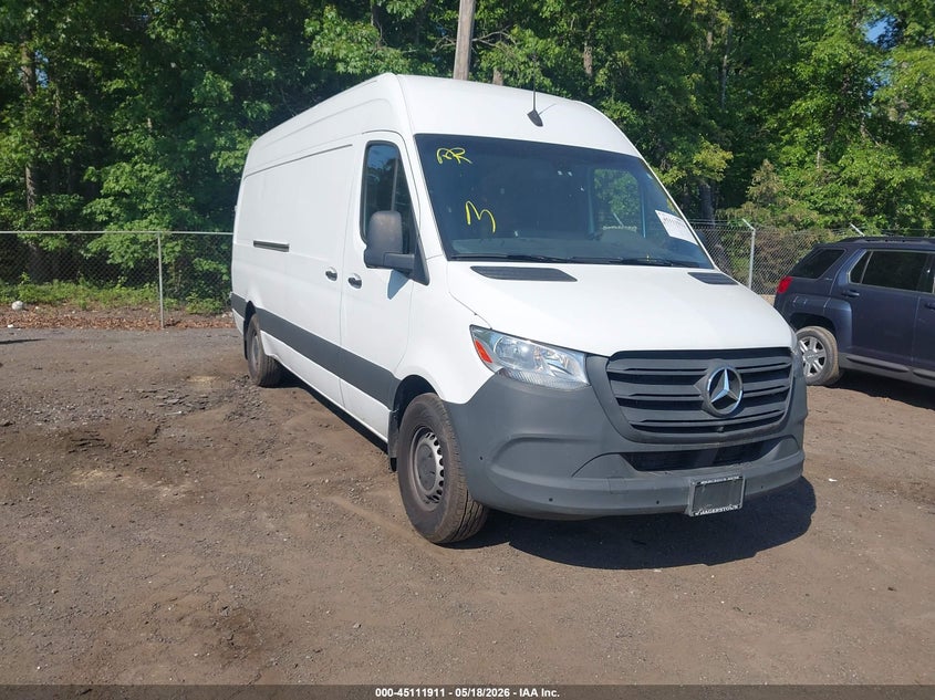 2023 Mercedes-benz Sprinter VIN W1Y4NCHY9PT153642 IAAI salvage auction — LEFT REAR, Salvage - 75% Or Less (Maryland), sold $15,000 on 2026-07-29 (photo 1)
