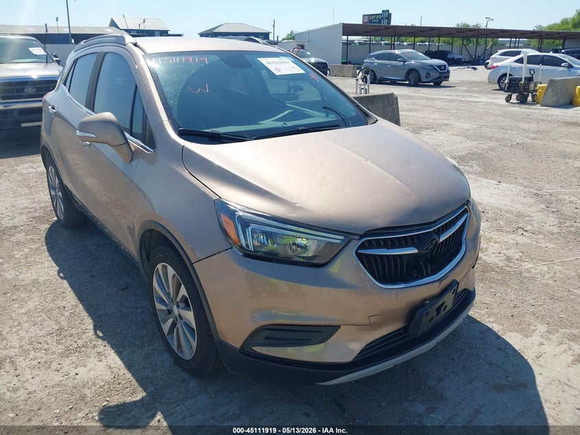 2019 Buick Encore VIN KL4CJASB4KB906815 IAAI salvage auction — HAIL, Original (Texas), sold $1,425 on 2026-07-22 (photo 1)