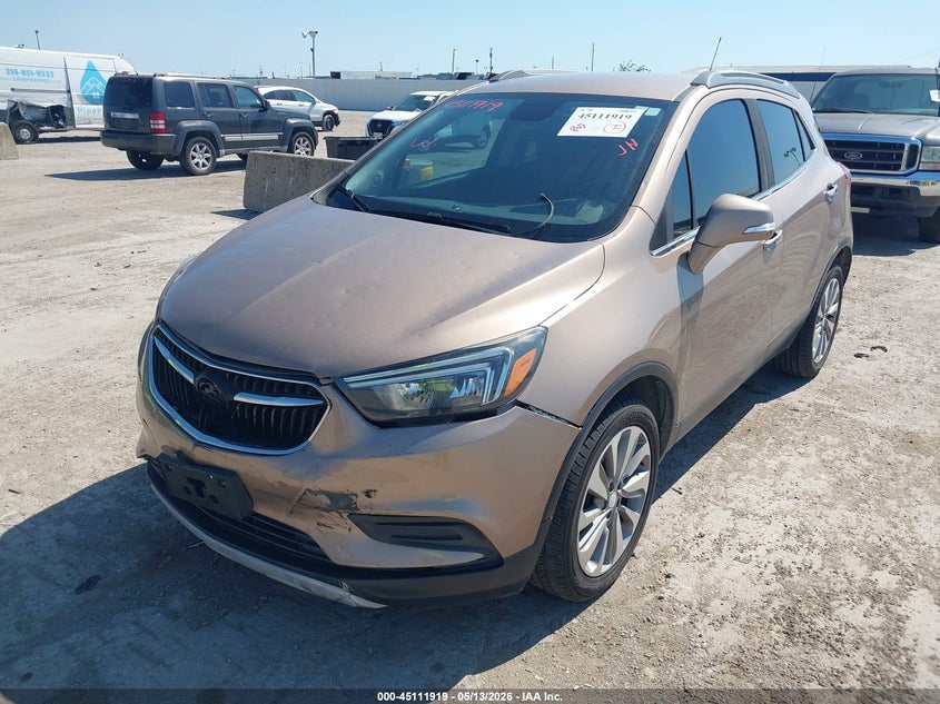 2019 Buick Encore VIN KL4CJASB4KB906815 IAAI salvage auction — HAIL, Original (Texas), sold $1,425 on 2026-07-22 (photo 2)