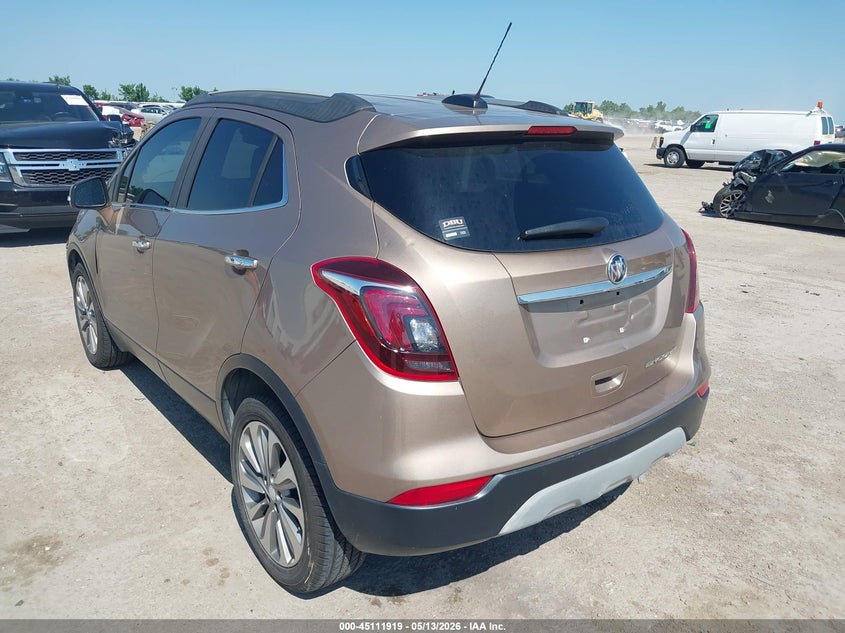2019 Buick Encore VIN KL4CJASB4KB906815 IAAI salvage auction — HAIL, Original (Texas), sold $1,425 on 2026-07-22 (photo 3)