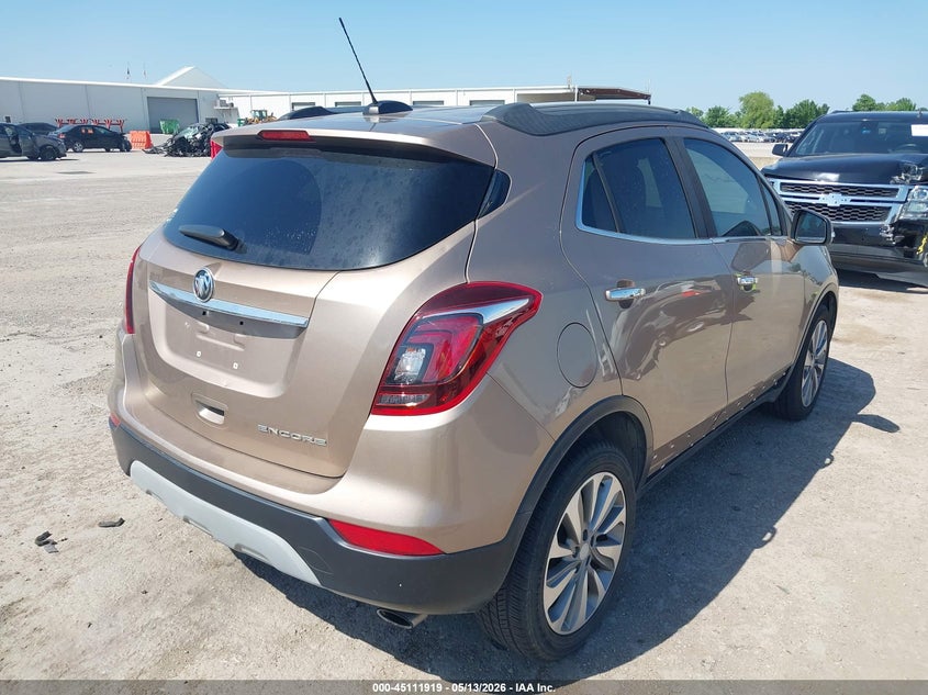 2019 Buick Encore VIN KL4CJASB4KB906815 IAAI salvage auction — HAIL, Original (Texas), sold $1,425 on 2026-07-22 (photo 4)