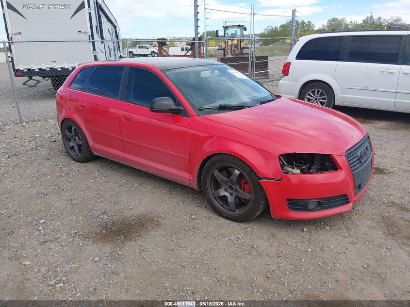 2009 Audi A3 VIN WAUKF78P09A092295 IAAI salvage auction — FRONT END, Clear (Montana), sold $550 on 2026-07-22 (photo 1)