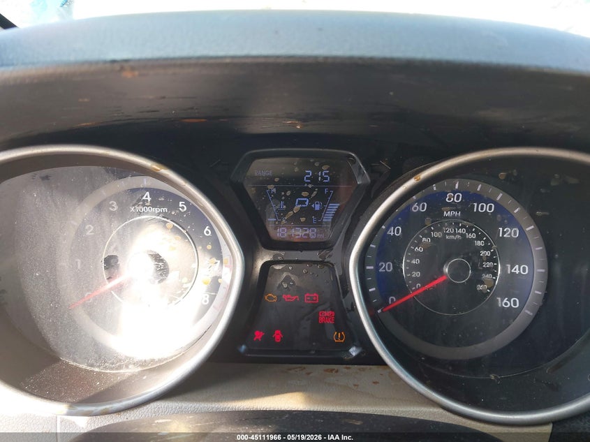 2014 Hyundai Elantra VIN KMHDH4AE2EU029989 IAAI salvage auction — FRONT END, Rebuildable (Florida), sold $475 on 2026-07-23 (photo 7)