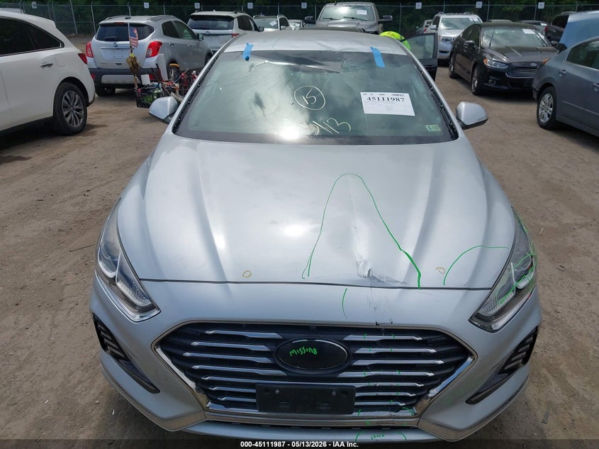 2018 Hyundai Sonata VIN KMHE24L37JA083107 IAAI salvage auction — FRONT END, Salvage - Greater Than 75% (Maryland), sold $3,250 on 2026-07-21 (photo 6)
