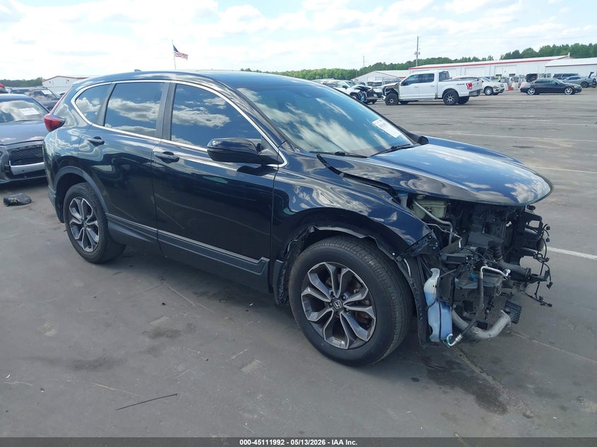 2021 Honda Cr-v VIN 7FARW1H52ME000878 IAAI salvage auction — FRONT END, Salvage (North Carolina), sold $25 on 2026-07-29 (photo 1)