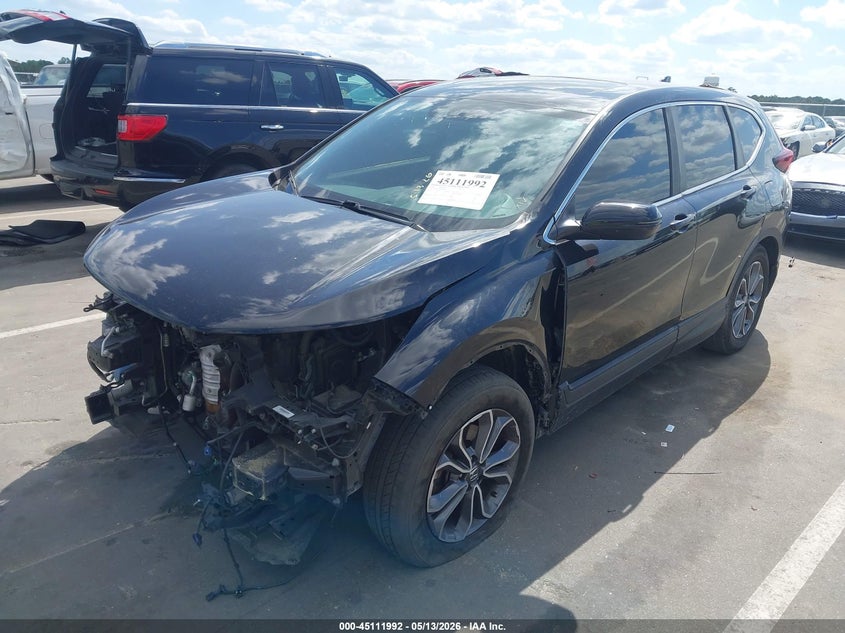 2021 Honda Cr-v VIN 7FARW1H52ME000878 IAAI salvage auction — FRONT END, Salvage (North Carolina), sold $25 on 2026-07-29 (photo 2)