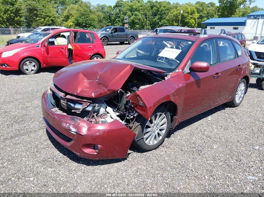 2011 Subaru Impreza VIN JF1GH6B64BH825948 IAAI salvage auction — FRONT & REAR, Salvage (South Carolina), sold $300 on 2026-07-14 (photo 2)