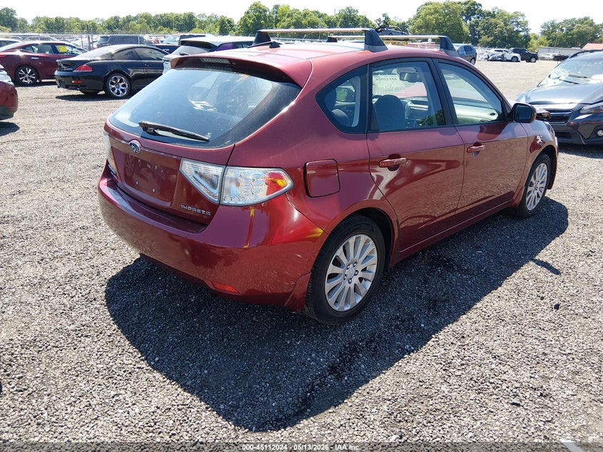 2011 Subaru Impreza VIN JF1GH6B64BH825948 IAAI salvage auction — FRONT & REAR, Salvage (South Carolina), sold $300 on 2026-07-14 (photo 4)