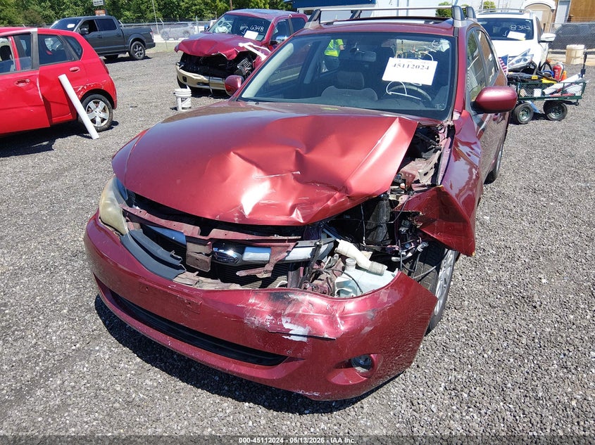 2011 Subaru Impreza VIN JF1GH6B64BH825948 IAAI salvage auction — FRONT & REAR, Salvage (South Carolina), sold $300 on 2026-07-14 (photo 6)