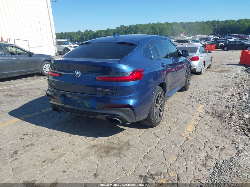 2020 BMW X4 VIN 5UX2V5C04L9B53338 IAAI salvage auction — LEFT SIDE, Salvage (Georgia), sold $12,700 on 2026-07-29 (photo 4)