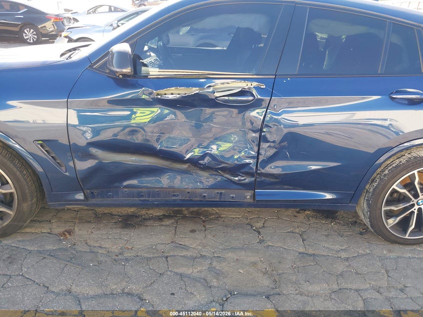 2020 BMW X4 VIN 5UX2V5C04L9B53338 IAAI salvage auction — LEFT SIDE, Salvage (Georgia), sold $12,700 on 2026-07-29 (photo 6)