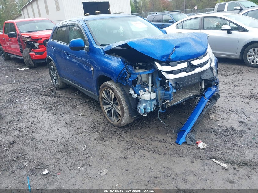2020 Mitsubishi Outlander VIN JA4AR3AU5LU013041 IAAI salvage auction — FRONT END, Mv-907A (New York), sold $2,325 on 2026-07-07 (photo 1)