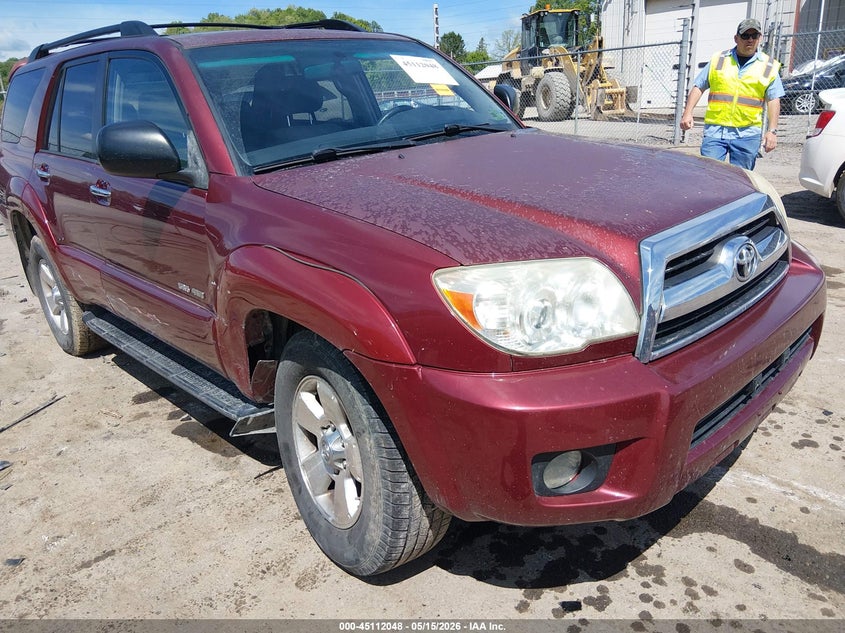 2007 Toyota 4runner VIN JTEBU14R678098227 IAAI salvage auction — RIGHT SIDE, Salvage (West Virginia), sold $3,950 on 2026-07-16 (photo 1)
