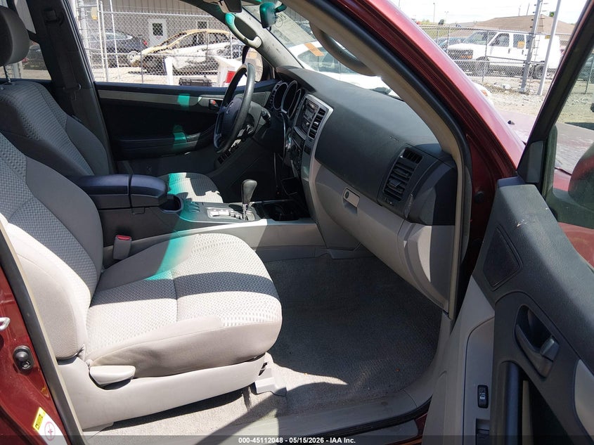 2007 Toyota 4runner VIN JTEBU14R678098227 IAAI salvage auction — RIGHT SIDE, Salvage (West Virginia), sold $3,950 on 2026-07-16 (photo 5)