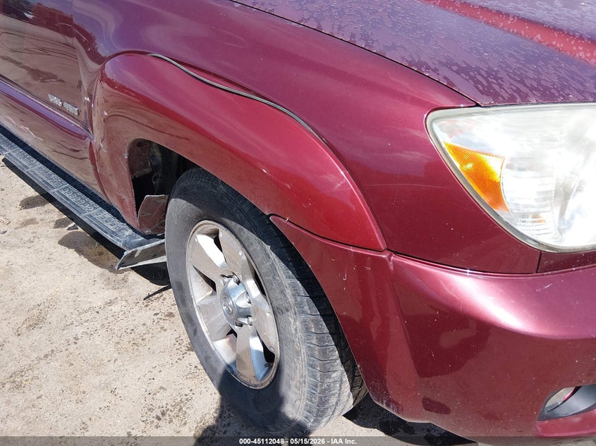 2007 Toyota 4runner VIN JTEBU14R678098227 IAAI salvage auction — RIGHT SIDE, Salvage (West Virginia), sold $3,950 on 2026-07-16 (photo 6)