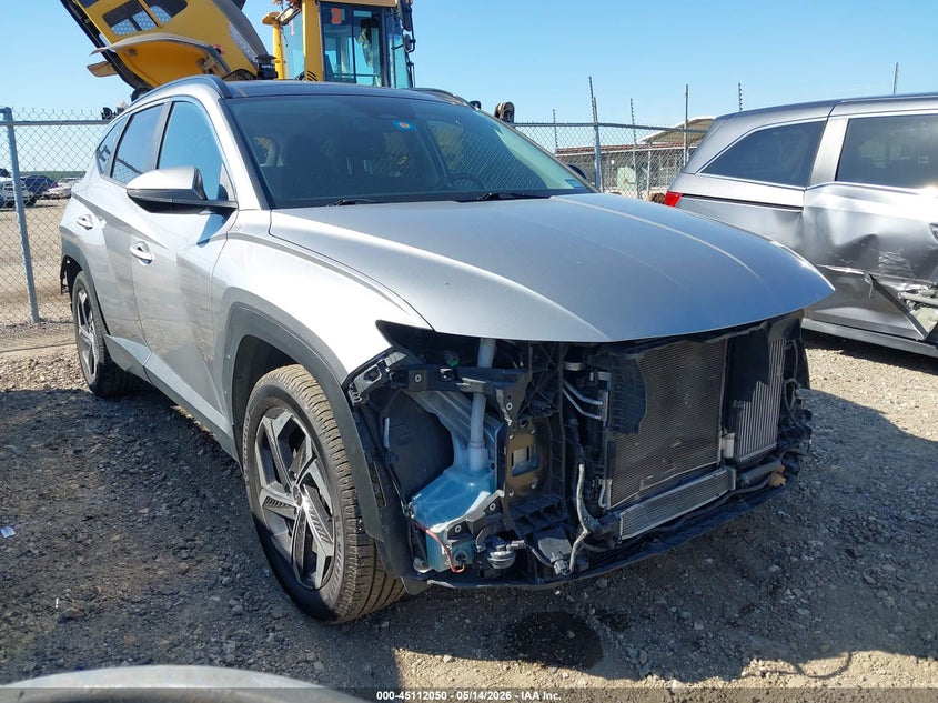 2022 Hyundai Tucson VIN KM8JFCA19NU049138 IAAI salvage auction — FRONT END, Original (Texas), sold $5,150 on 2026-07-21 (photo 1)