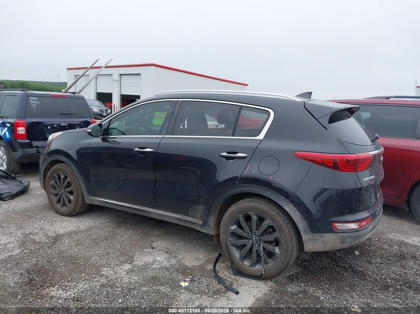2018 Kia Sportage VIN KNDPN3AC2J7466337 IAAI salvage auction — RIGHT SIDE, Clear (Oklahoma), sold $2,750 on 2026-07-29 (photo 3)