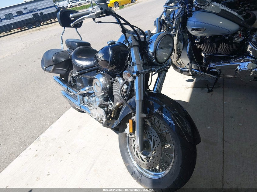 2005 Yamaha Xvs65 VIN JYAVM01E65A082429 IAAI salvage auction — FRONT END, Prior Salvage (Minnesota), sold $100 on 2026-07-08 (photo 1)