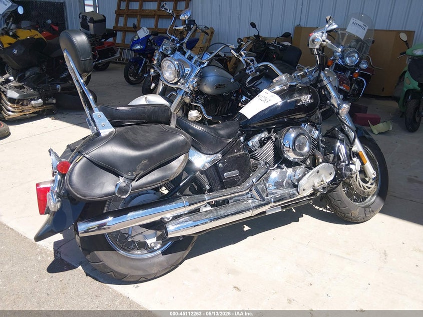 2005 Yamaha Xvs65 VIN JYAVM01E65A082429 IAAI salvage auction — FRONT END, Prior Salvage (Minnesota), sold $100 on 2026-07-08 (photo 4)