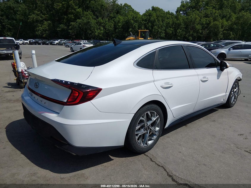 2020 Hyundai Sonata VIN 5NPEF4JA1LH024592 IAAI salvage auction — FRONT END, Salvage (Missouri), sold $4,125 on 2026-07-08 (photo 4)