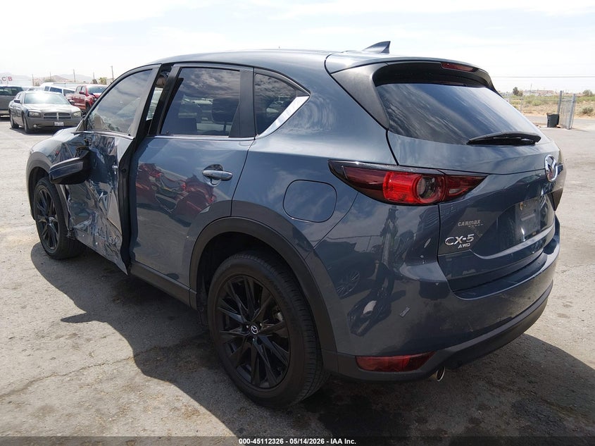 2021 Mazda Cx-5 VIN JM3KFBCM3M0397959 IAAI salvage auction — SIDE, Original (Texas), sold $6,600 on 2026-07-12 (photo 3)