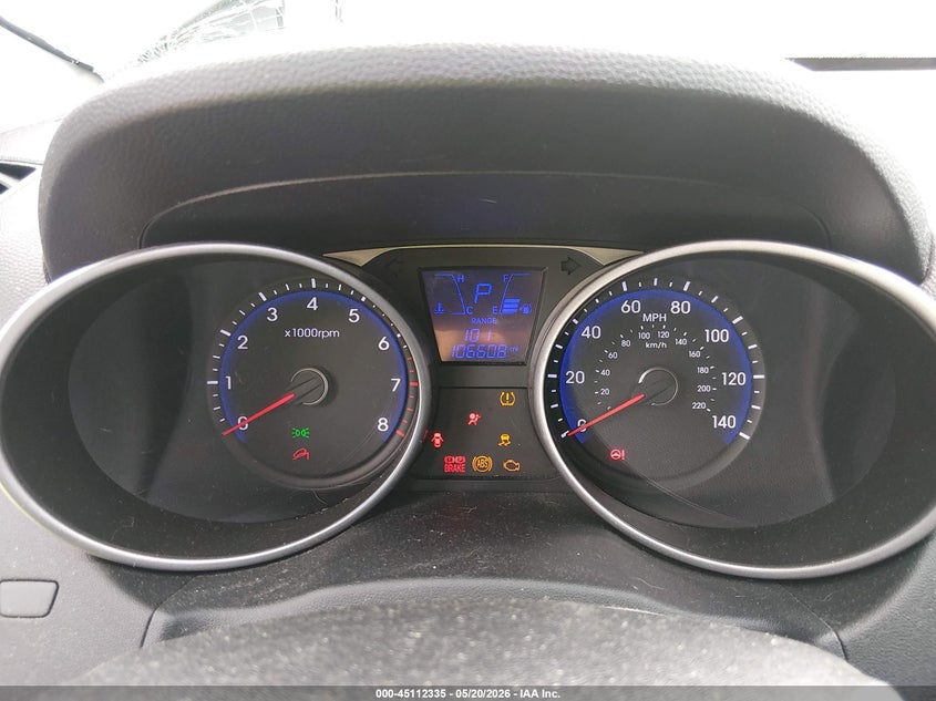 2015 Hyundai Tucson VIN KM8JU3AG2FU975005 IAAI salvage auction — FRONT END, Salvage (Texas), sold $375 on 2026-07-24 (photo 7)