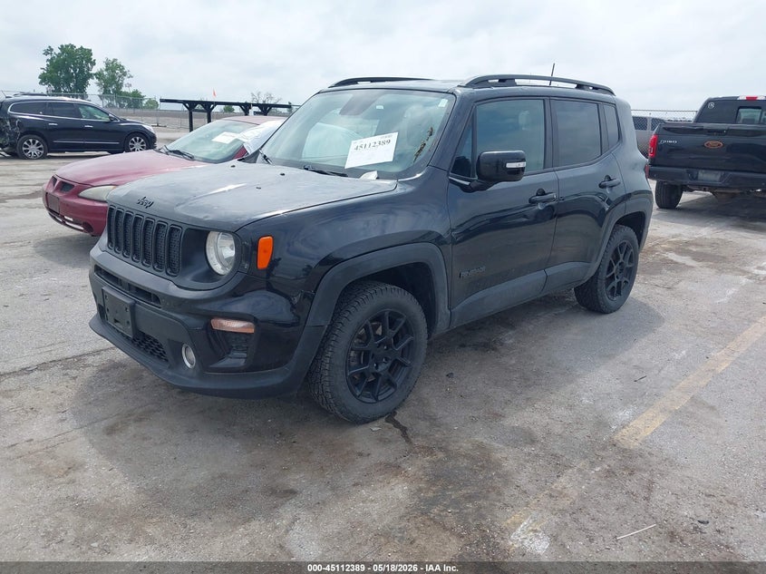 2020 Jeep Renegade VIN ZACNJBBBXLPL14201 IAAI salvage auction — HAIL, Salvage (Iowa), sold $950 on 2026-07-21 (photo 2)