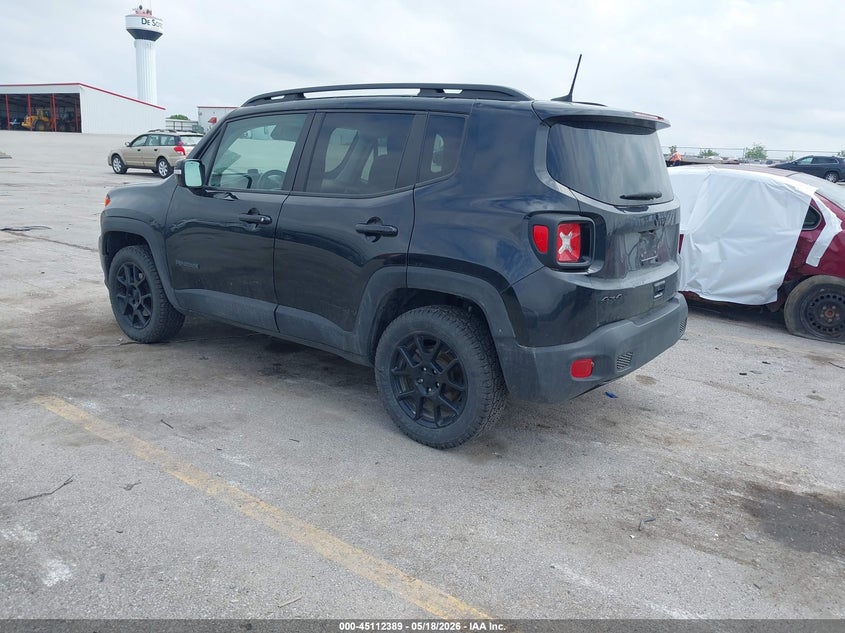 2020 Jeep Renegade VIN ZACNJBBBXLPL14201 IAAI salvage auction — HAIL, Salvage (Iowa), sold $950 on 2026-07-21 (photo 3)