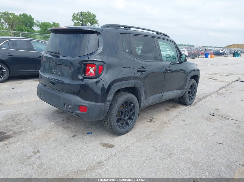 2020 Jeep Renegade VIN ZACNJBBBXLPL14201 IAAI salvage auction — HAIL, Salvage (Iowa), sold $950 on 2026-07-21 (photo 4)