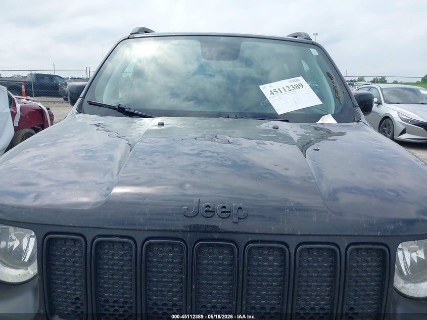 2020 Jeep Renegade VIN ZACNJBBBXLPL14201 IAAI salvage auction — HAIL, Salvage (Iowa), sold $950 on 2026-07-21 (photo 6)