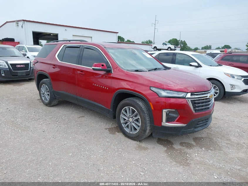 2023 Chevrolet Traverse VIN 1GNERGKW4PJ114455 IAAI salvage auction — HAIL, Clear (Missouri), sold $10,375 on 2026-07-30 (photo 1)