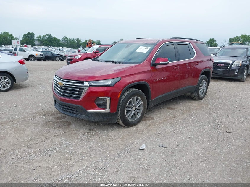 2023 Chevrolet Traverse VIN 1GNERGKW4PJ114455 IAAI salvage auction — HAIL, Clear (Missouri), sold $10,375 on 2026-07-30 (photo 2)