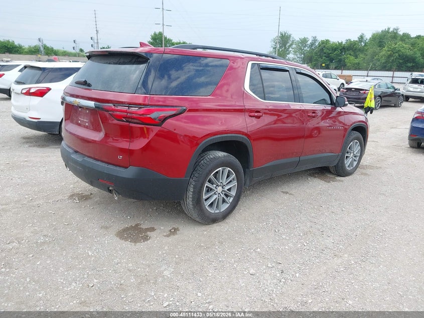 2023 Chevrolet Traverse VIN 1GNERGKW4PJ114455 IAAI salvage auction — HAIL, Clear (Missouri), sold $10,375 on 2026-07-30 (photo 4)