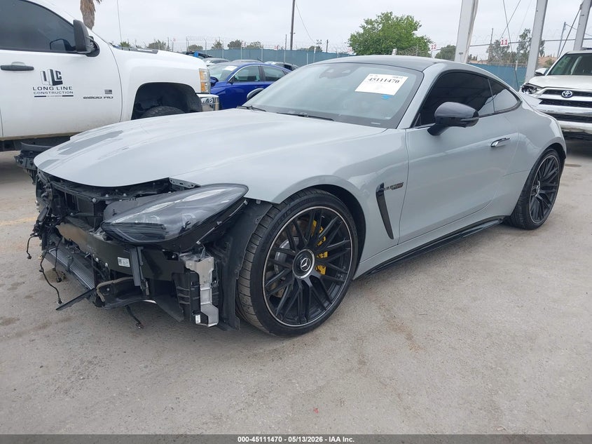 2024 Mercedes-benz AMG GT VIN W1KRJ8ABXRF003023 IAAI salvage auction — FRONT END, Salvage (California), sold $78,500 on 2026-07-15 (photo 2)